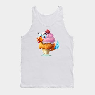 turkey -thanksgiving- ice cream Tank Top